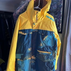 MENS Burton Living Lining XL Snowboarding Jacket NWT